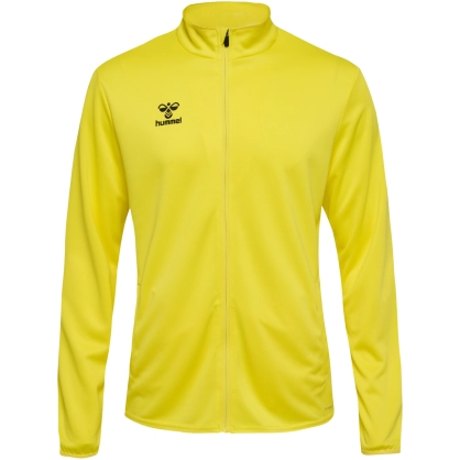 Veste zipée Essential Hummel jaune - Espace-Handball.com