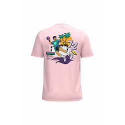 Tee Shirt HB Passion 72 Espace-Handball Rose - Espace-Handball.com