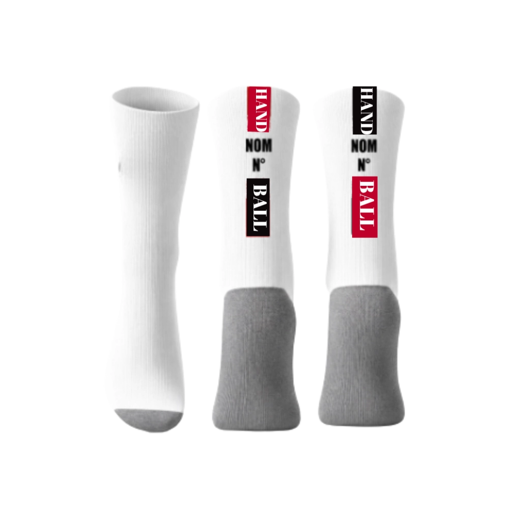 Chaussettes personnalisées Nom + Numéro - ALC