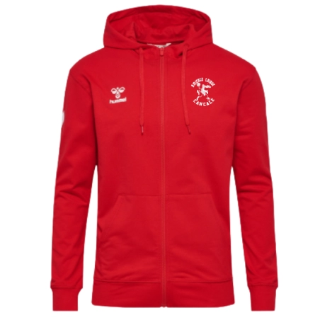 Sweat à capuche zippé Hummel Rouge ALC