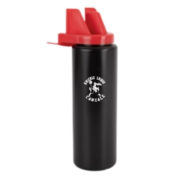 Gourde hygiénique Noir/Rouge ALC - Espace-Handball.com