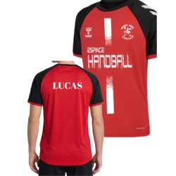 Maillot Hummel Espace-handball Rouge ALC - Espace-Handball.com