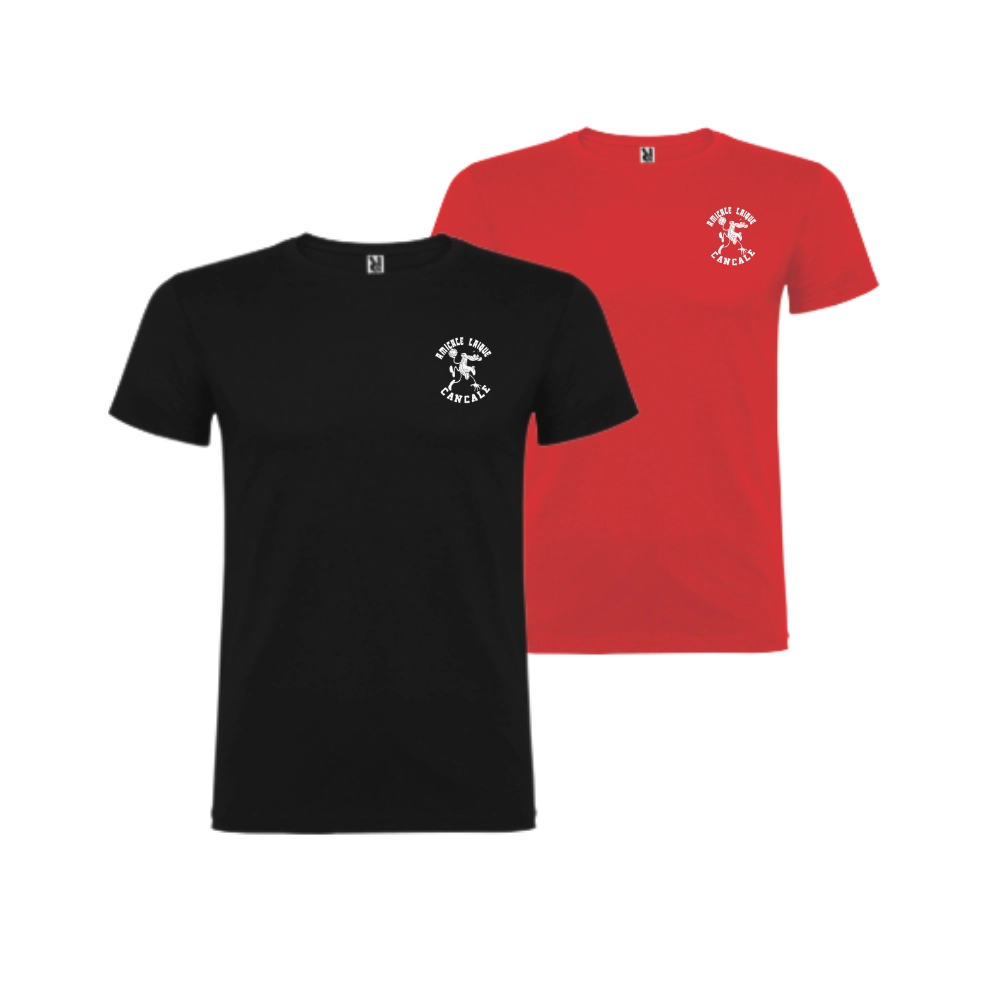 T-shirt Coton Noir ou Rouge ALC