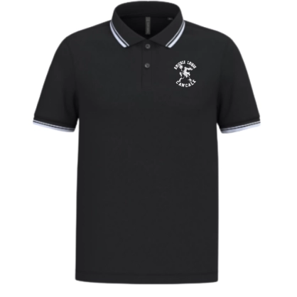 Polo Noir ALC - Espace-Handball.com