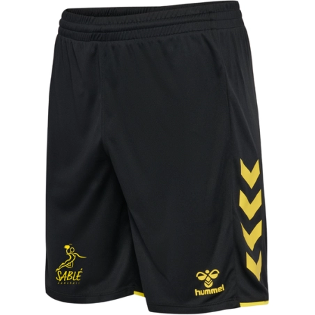 Maillot Hummel Noir/Jaune Sablé HB