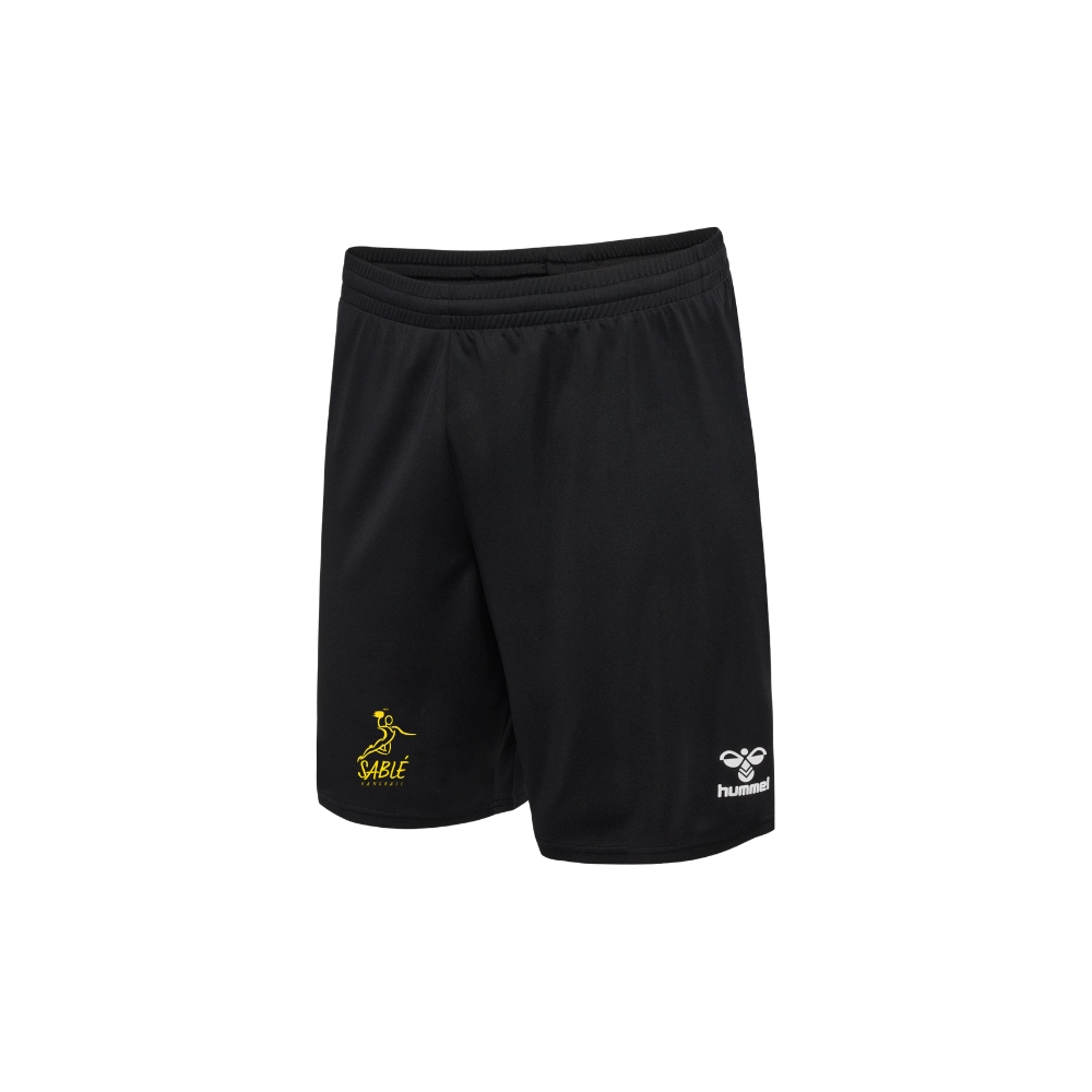 Short Hummel Noir/Jaune Sablé HB