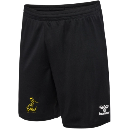 Short Hummel Noir/Jaune Sablé HB