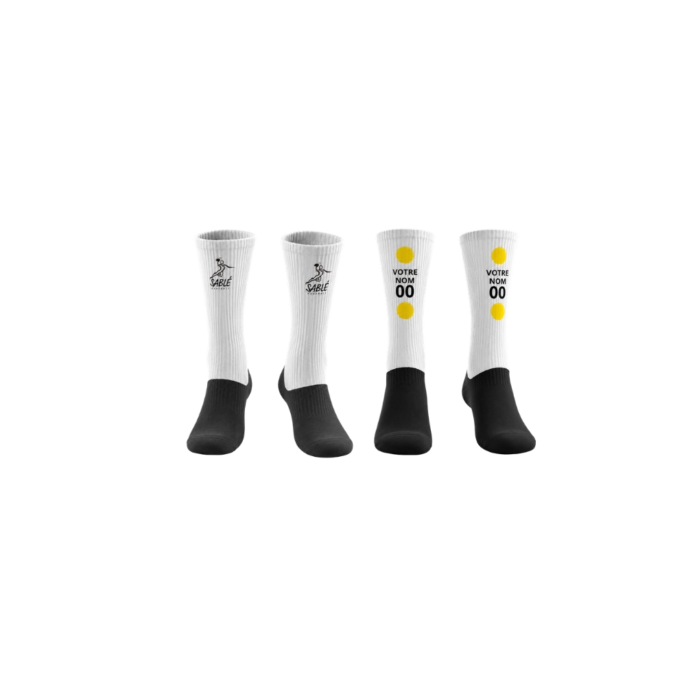 Chaussettes Hummel Noir/Jaune Sablé HB Chaussettes Hummel Noir/Jaune Sablé HB