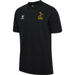 Veste à capuche Noir/Jaune Sablé HB - Espace-Handball.com