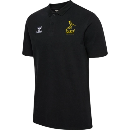 Veste à capuche Noir/Jaune Sablé HB - Espace-Handball.com
