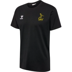 Polo HUMMEL Noir Sablé HB - Espace-Handball.com