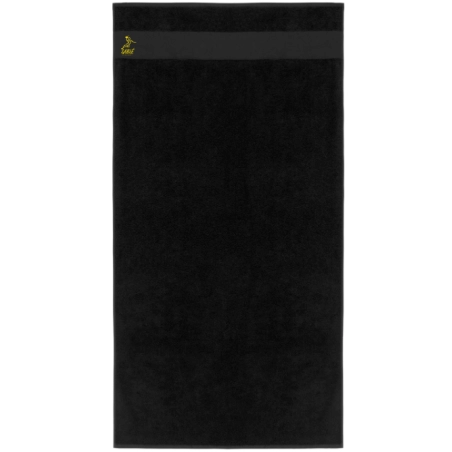 Serviette de bain noir Sablé HB