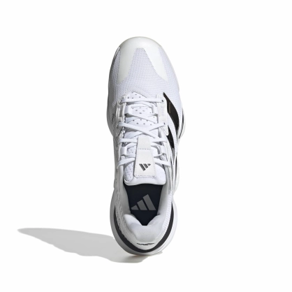 Chaussures Stabil 16 Adidas Blanc Noir - Espace-Handball.com