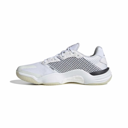 Chaussures Stabil 16 Adidas Blanc Noir - Espace-Handball.com