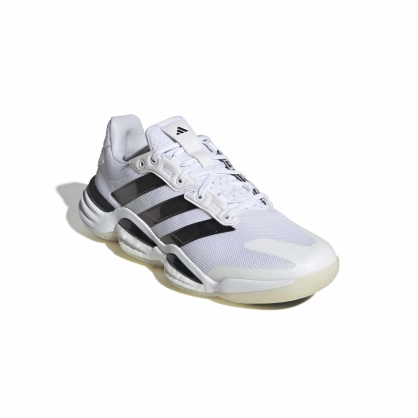 Chaussures Stabil 16 Adidas Blanc Noir - Espace-Handball.com
