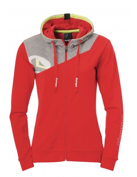 Veste Core 2.0 Hood Femme Kempa Rouge