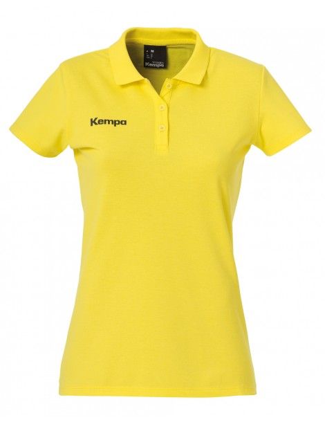 Polo Classic Femme Kempa Jaune