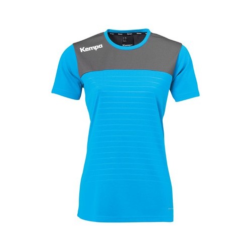 Maillot de Handball Emotion 2.0 Femme Kempa bleu/gris