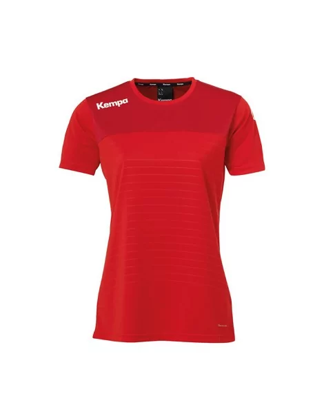 Maillot de Handball Emotion 2.0 Femme Kempa Rouge