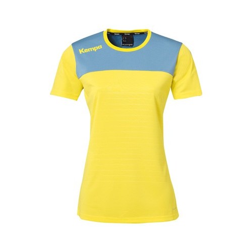 Maillot de Handball Emotion 2.0 Femme Kempa Jaune