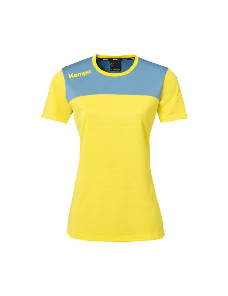 Maillot de Handball Emotion 2.0 Femme Kempa Jaune