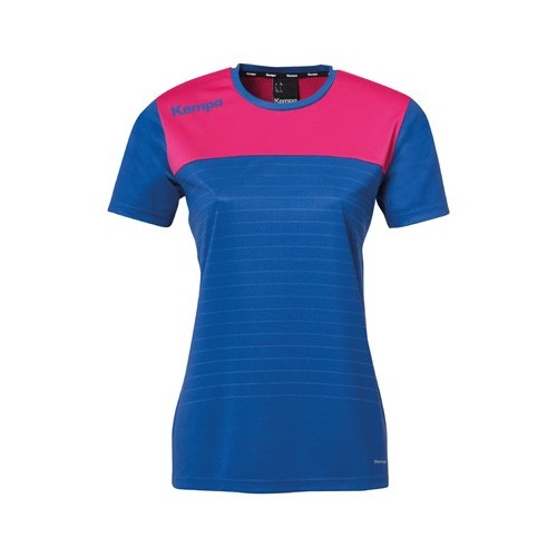 Maillot de Handball Emotion 2.0 Femme Kempa Bleu/Rose