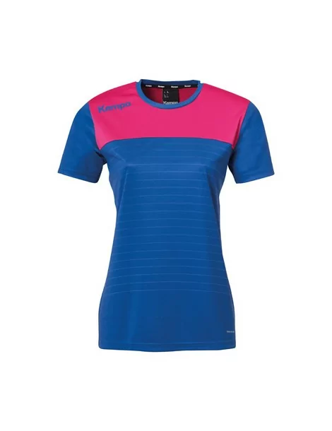 Maillot de Handball Emotion 2.0 Femme Kempa Bleu/Rose