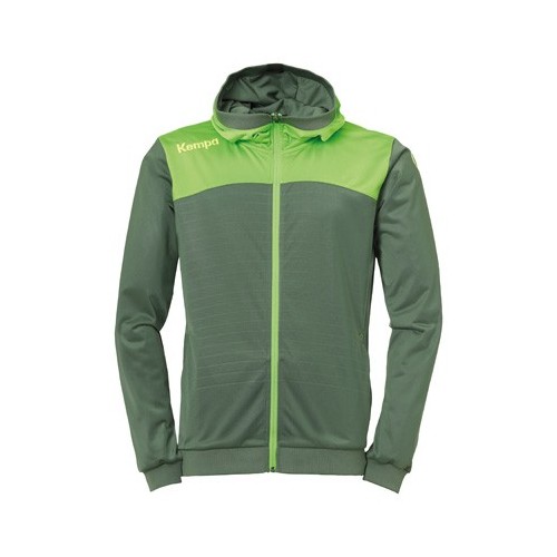 Veste Capuche Handball Emotion 2.0 Kempa - Junior Vert