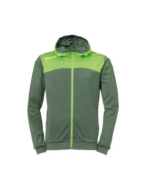 Veste Capuche Handball Emotion 2.0 Kempa - Junior Vert