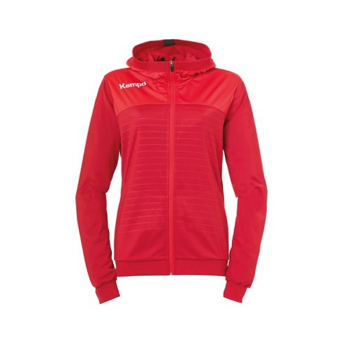 Veste Capuche Handball Emotion 2.0 Kempa Femme - Rouge