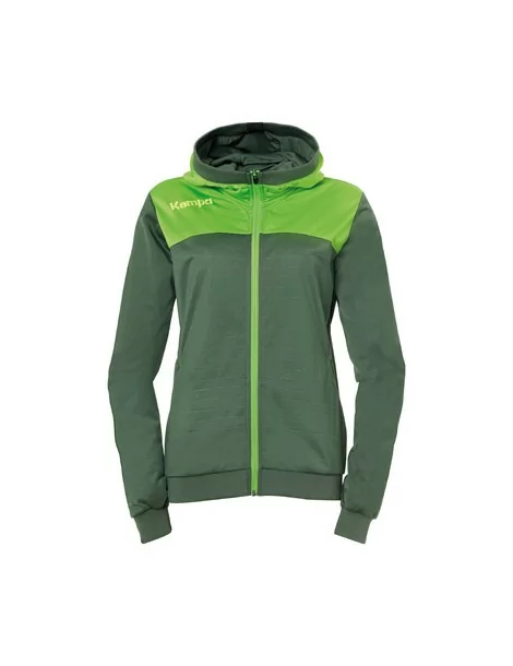 Veste Capuche Handball Emotion 2.0 Kempa Femme - Vert