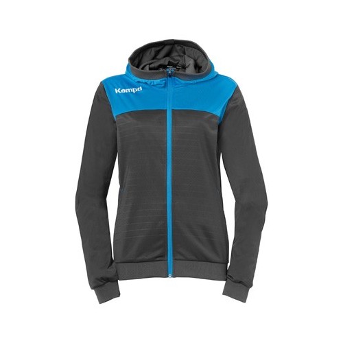 Veste Capuche Handball Emotion 2.0 Kempa Femme - Gris/bleu