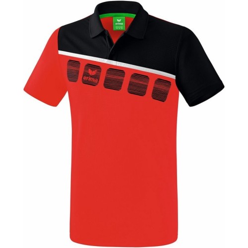 Polo 5-C Handball Erima Rouge - Enfant