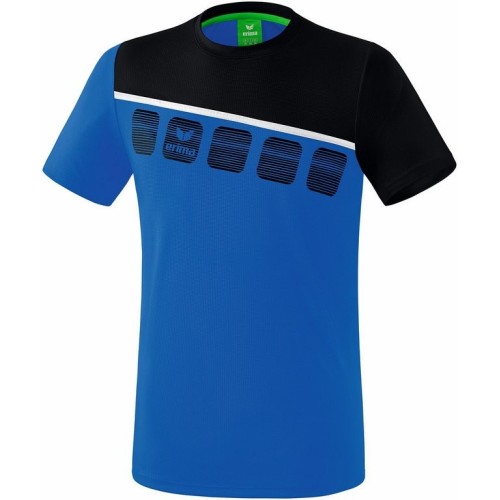 T-Shirt 5-C Handball Erima Bleu Roy - Adulte