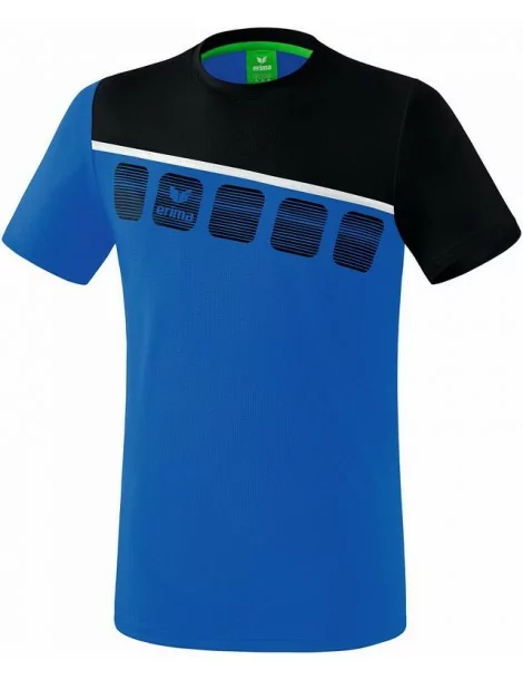 T-Shirt 5-C Handball Erima Bleu Roy - Adulte